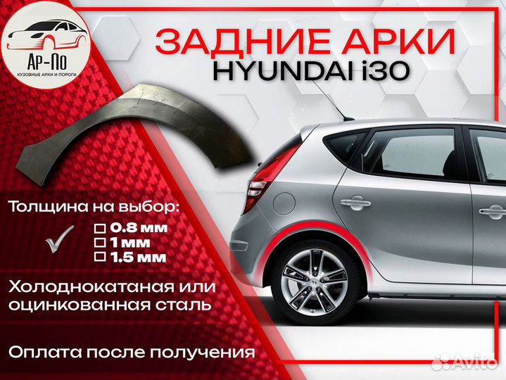 Ремонтные арки на Hyundai i30
