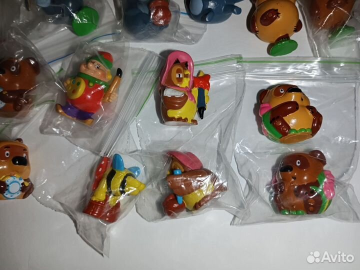 Винни Пух перевыпуск все варианты Ландрин Петрушка