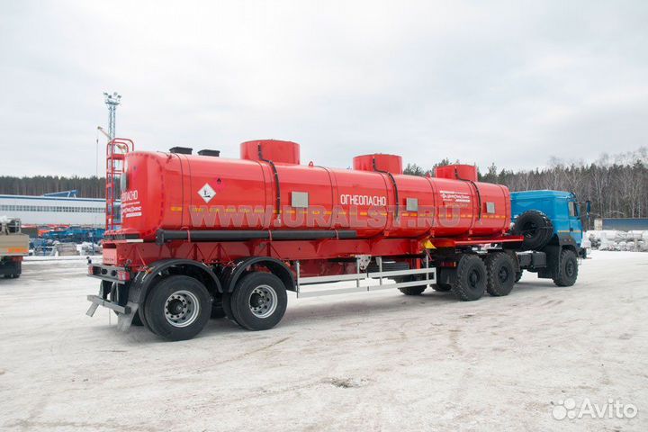 Полуприцеп бензовоз УралСпецТранс ППЦ 35П-24Д-3 УСТ 9465, 2023