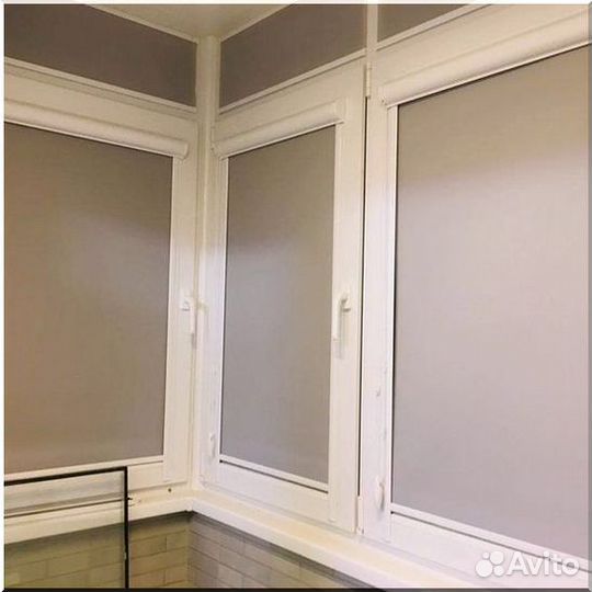 Рулонные Шторы BlackOut на пластиковые окна