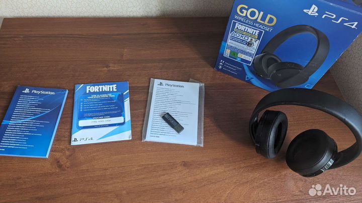 Наушники ps4 gold