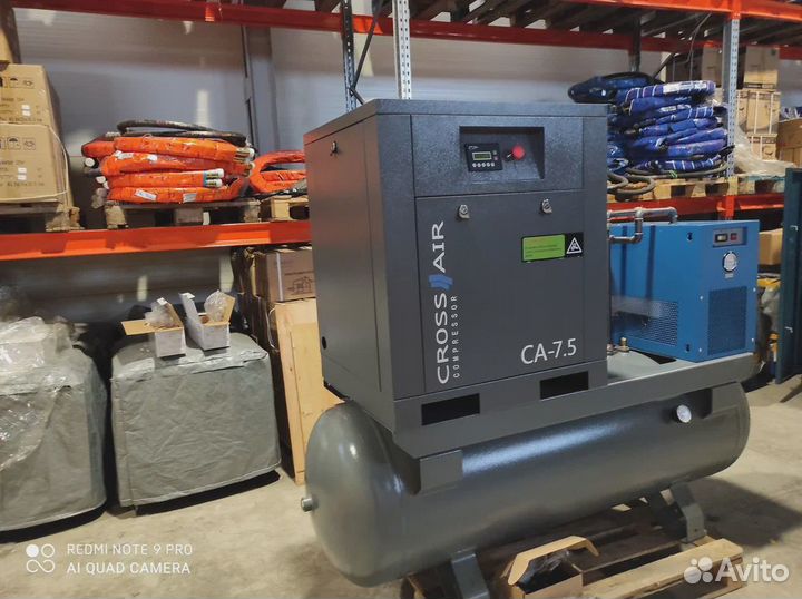 Винтовой компрессор 7,5 кВт