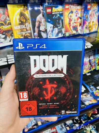 Doom Slayers Collection три игры на диске PS4