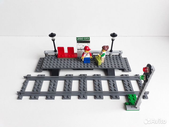 Lego Ж/Д станция