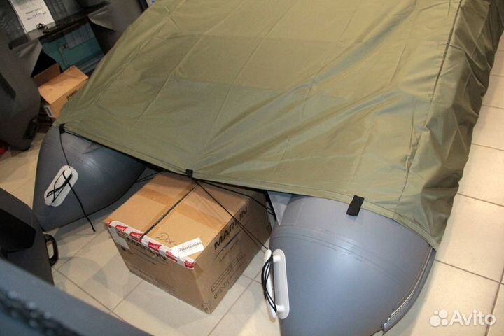 Тент стояночный для лодки пвх