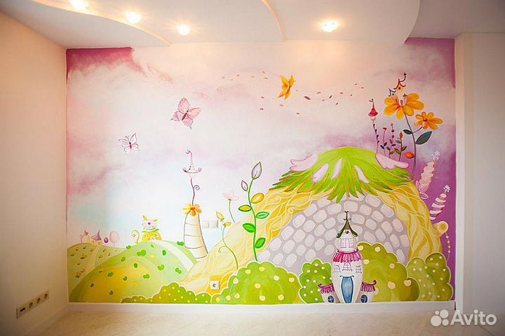 Художественная роспись стен