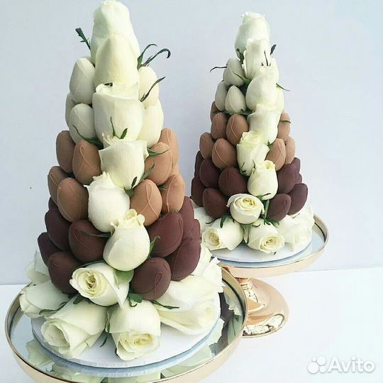 Торт из клубники в шоколаде