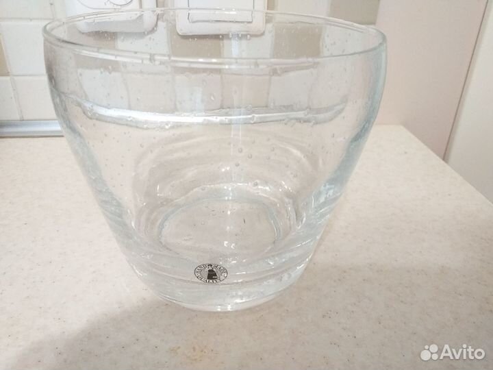 Горшок/кашпо для орхидеи стеклянный прозрачный