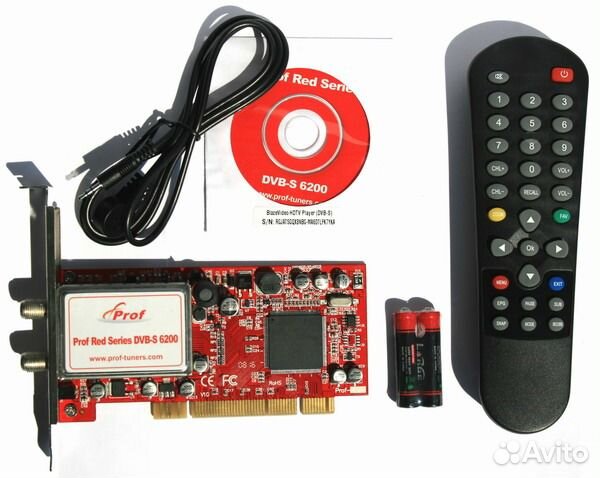 Prof Red Series DVB-S 6200 PCI