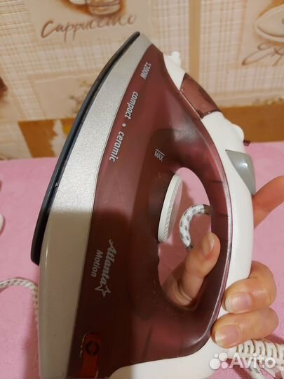 Утюг на запчасти Atlanta steam iron ATH-420