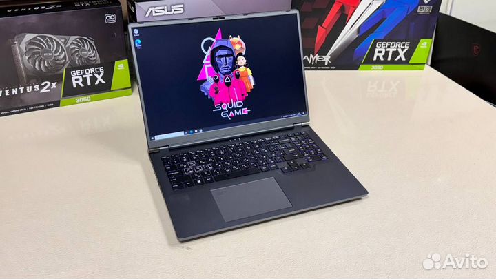 Игровой 2k экран 165Гц RTX 3060 32 RAM i7 12gen