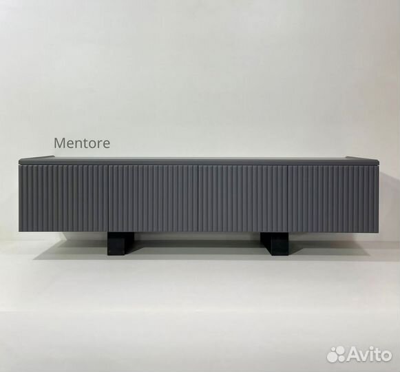 Тумба тв Bravo / графит / 1800х400х300 мм