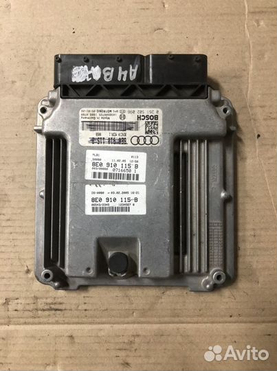 Audi A4 B6/B7 эбу Блок управления двигателем