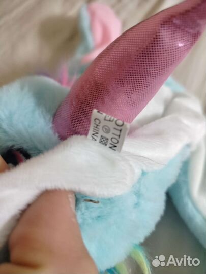 Шапка Единорог с двигающимися ушами