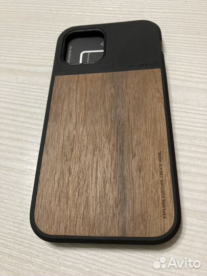 Чехол на iPhone 12 pro Moment Walnut