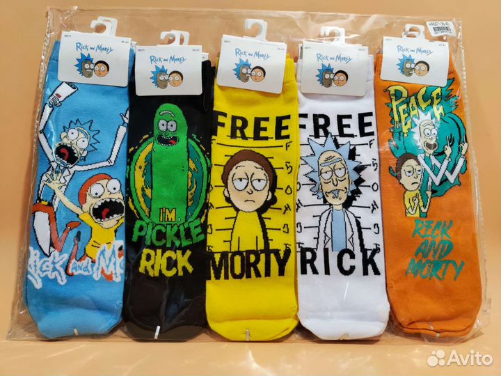 Носки рик и морти