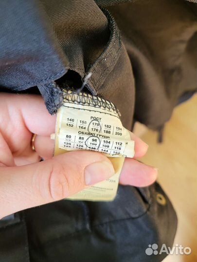 Форма охраны черная