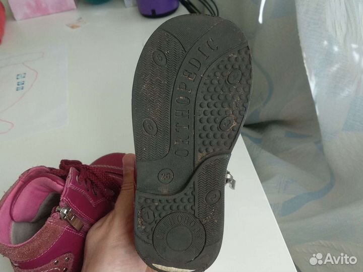 Ботинки демисезонные для девочки