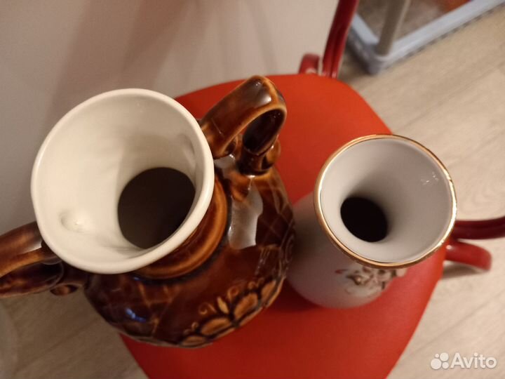 Вазы из СССР и горшочек