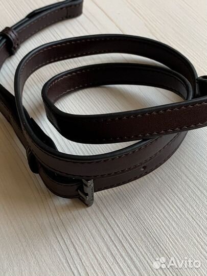 Ремень для сумки из натуральной кожи