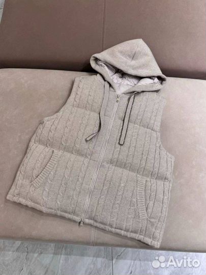 Жилет пуховой Brunello Cucinelli
