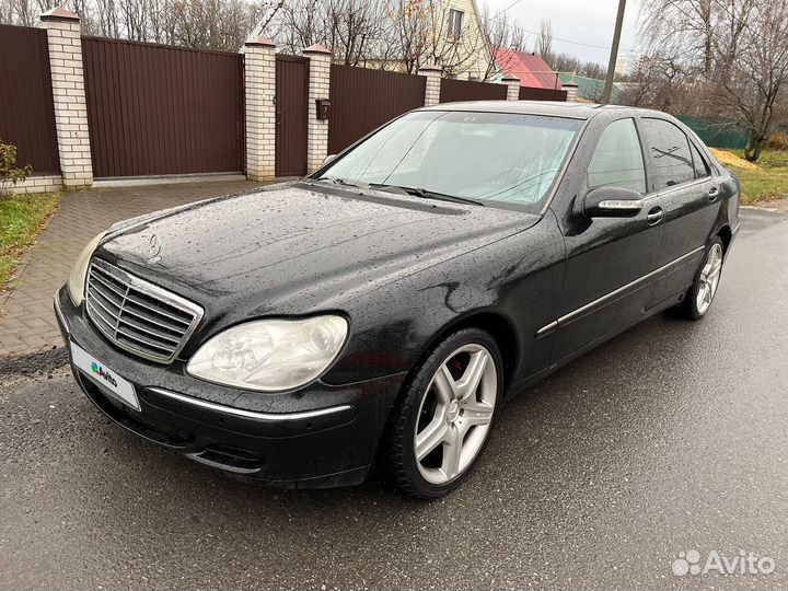 Mercedes-Benz S-класс 5.0 AT, 2004, 200 000 км
