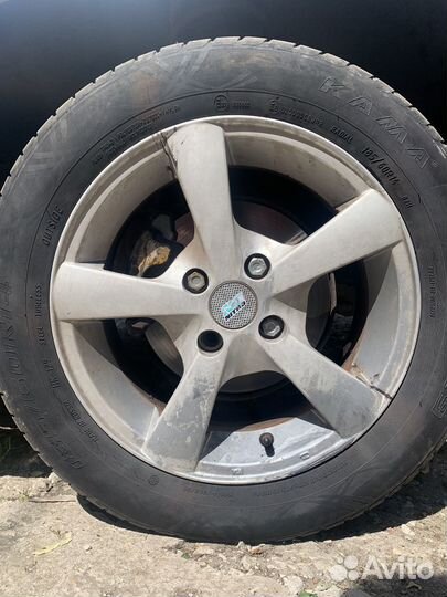 Литые диски r14 с резиной