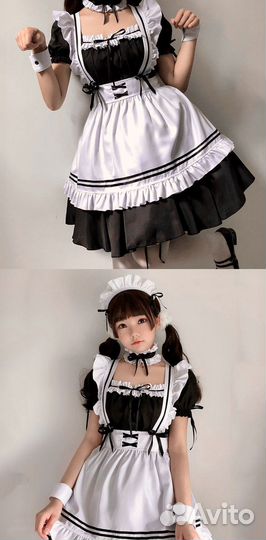 Костюм горничной косплей аниме