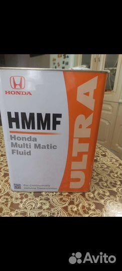 Жидкость для вариаторных кпп honda hmmf (HMR) 4L
