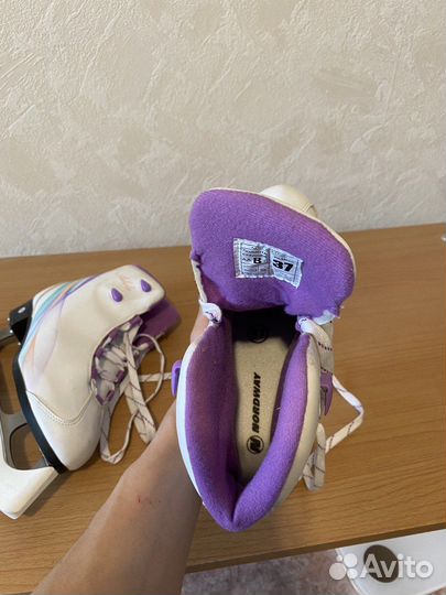 Коньки женские nordway 37