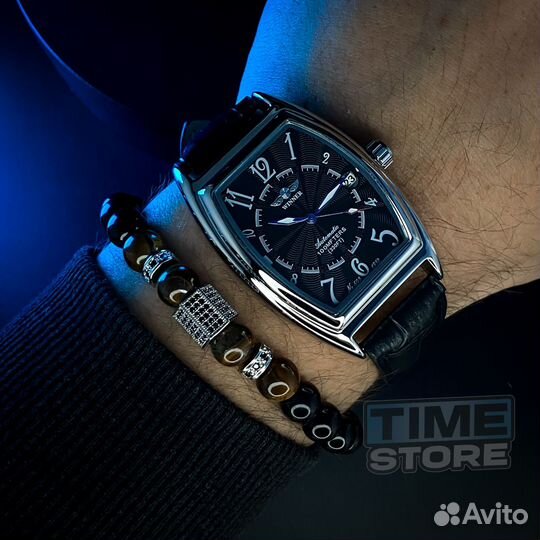 Механические бочкообразные часы