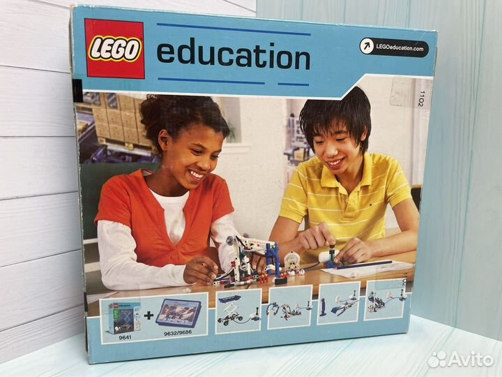 Новый Lego education 9641 Пневматика