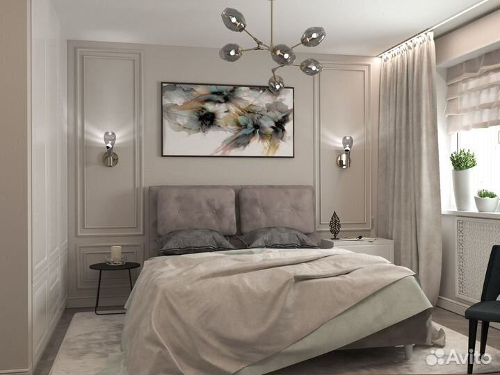 Ремонт квартир под ключ + дизайн