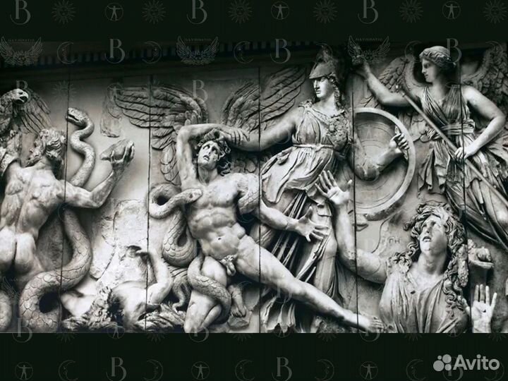 Барельеф Пергамский 4/2м