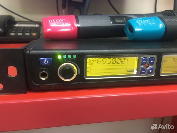 Dvon act-9460(All4pro act-9460hs) +2 мик ACT-9096