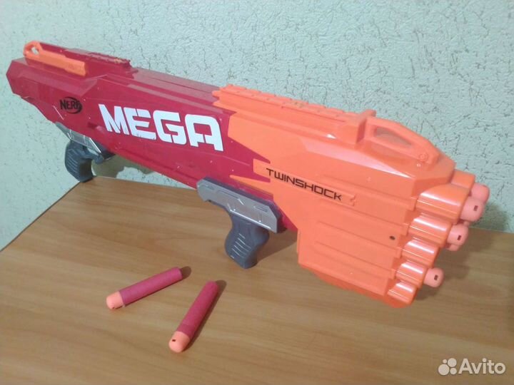Бластер nerf mega