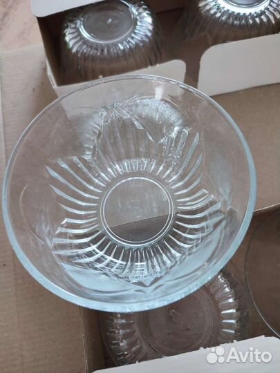 Порционные салатники стекло. Набор 6 шт