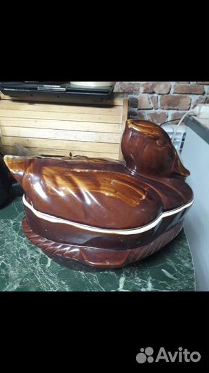 Утятница керамическая