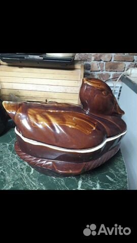 Утятница керамическая