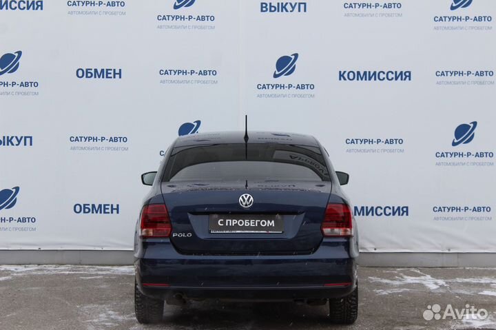 Volkswagen Polo 1.6 AT, 2015, 143 000 км