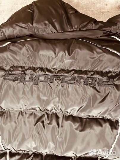 Пуховик supreme x jordan