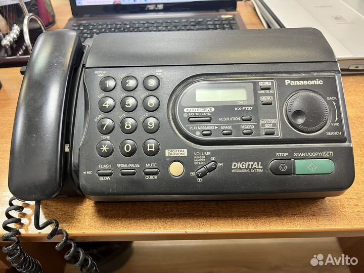 Факс panasonic kx-ft37rs