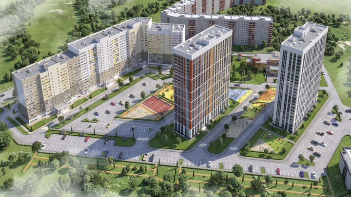 2-к. квартира, 55,4 м², 8/25 эт.