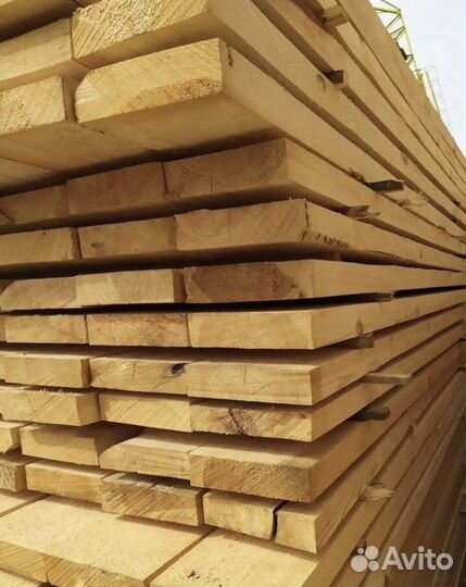 Доска обрезная 50х200х6000мм