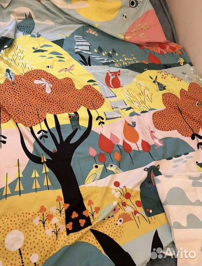 Постельное белье IKEA Lattjo лес