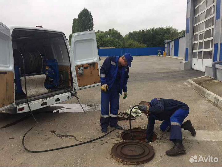 Устранение засоров, видеоинспекция