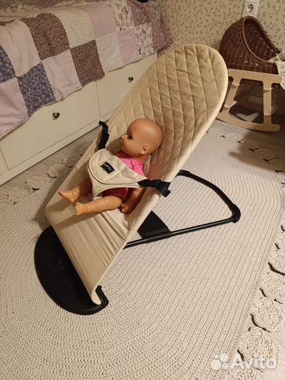 Шезлонг для новорожденных бу