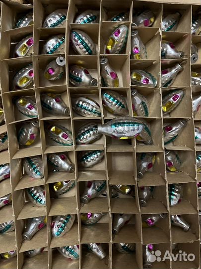 Елочные игрушки СССР