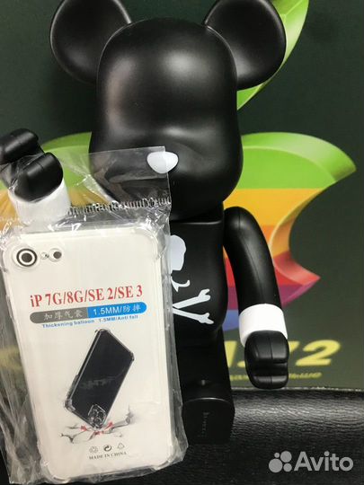 Чехол прозрачный с защитой углов iPhone 7/8/SE2020