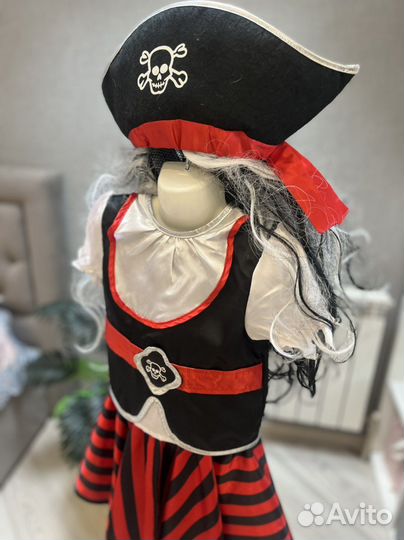 Костюм пирата для девочки